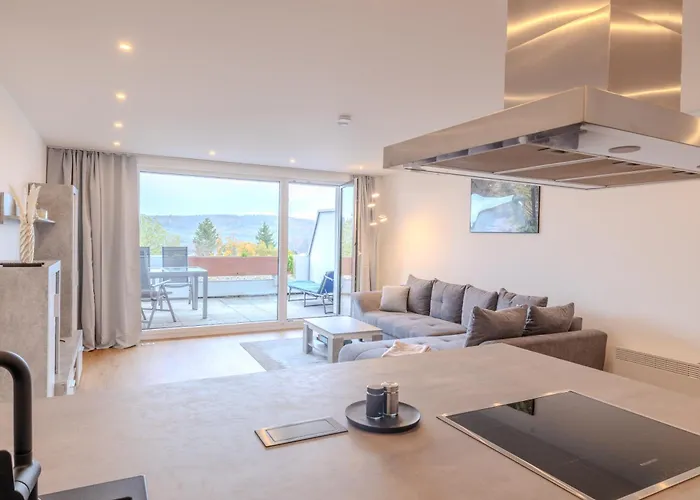 Lejlighed Premium Zuhause - Seeblick, Balkon, Pool & Seepromonade