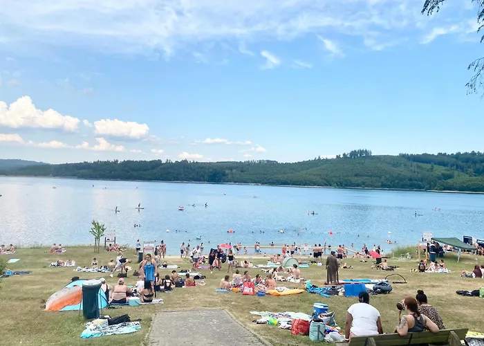 Premium Zuhause - Seeblick, Balkon, Pool & Seepromonade Lejlighed Langscheid (North Rhine-Westphalia)